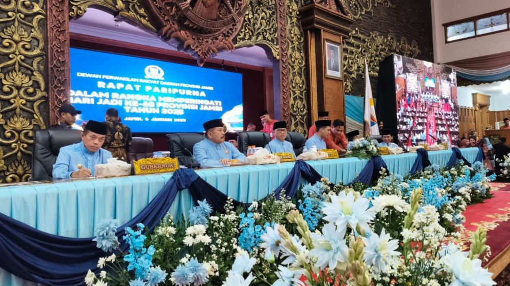 Jaksa Agung dan Menteri Desa PDT Hadiri HUT ke-68 Provinsi Jambi 2025