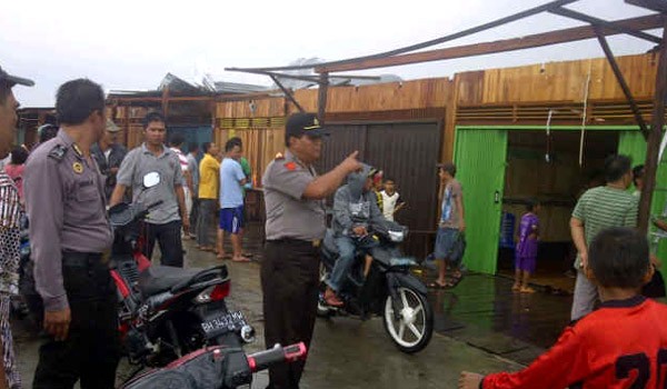 Puting beliung yang terjadi Rabu (24/9) lalu