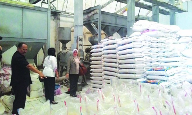 Stok beras Jambi dalam kondisi aman.