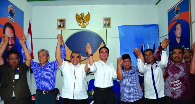 Calon Gubernur Jambi Zumi Zola Zulkifli optimis mendapat dukungan penuh dari Partai NasDem. Hal ini disampaikan Zola kepada sejumlah wartawan usai mendaftarkan diri, secara resmi ke Partai NasDem sebagai bakal calon Gubernur Jambi, yang bertempat di Sekretariat DPW NasDem Provinsi Jambi kemarin.