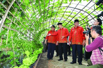 Program Kampung Bantar yang menjadi percontohan.