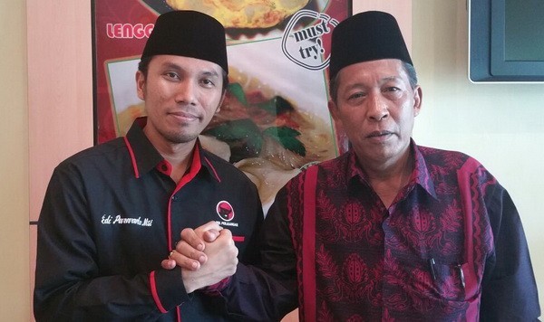 Cawagub Edi Purwanto dan Abdullah Sani.