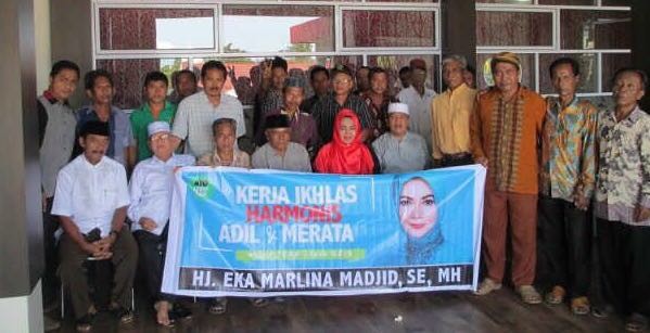 Puluhan Tomas dan perwakilan Pemuda Tebo nyatakan dukungan.