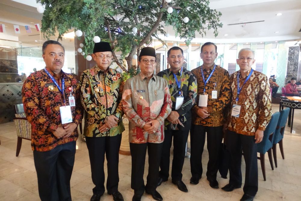 Fachrori usai mengikuti Pembukaan Musyawarah Perencanaan Pembangunan Nasional (Musrenbangnas) 2018 Dalam Rangka Penyusunan Rancangan Kerja Pemerintah (RKP) 2019, bertempat di Hotel Grand Sahid Jaya, Jakarta Pusat, Senin (30/04) pagi. 