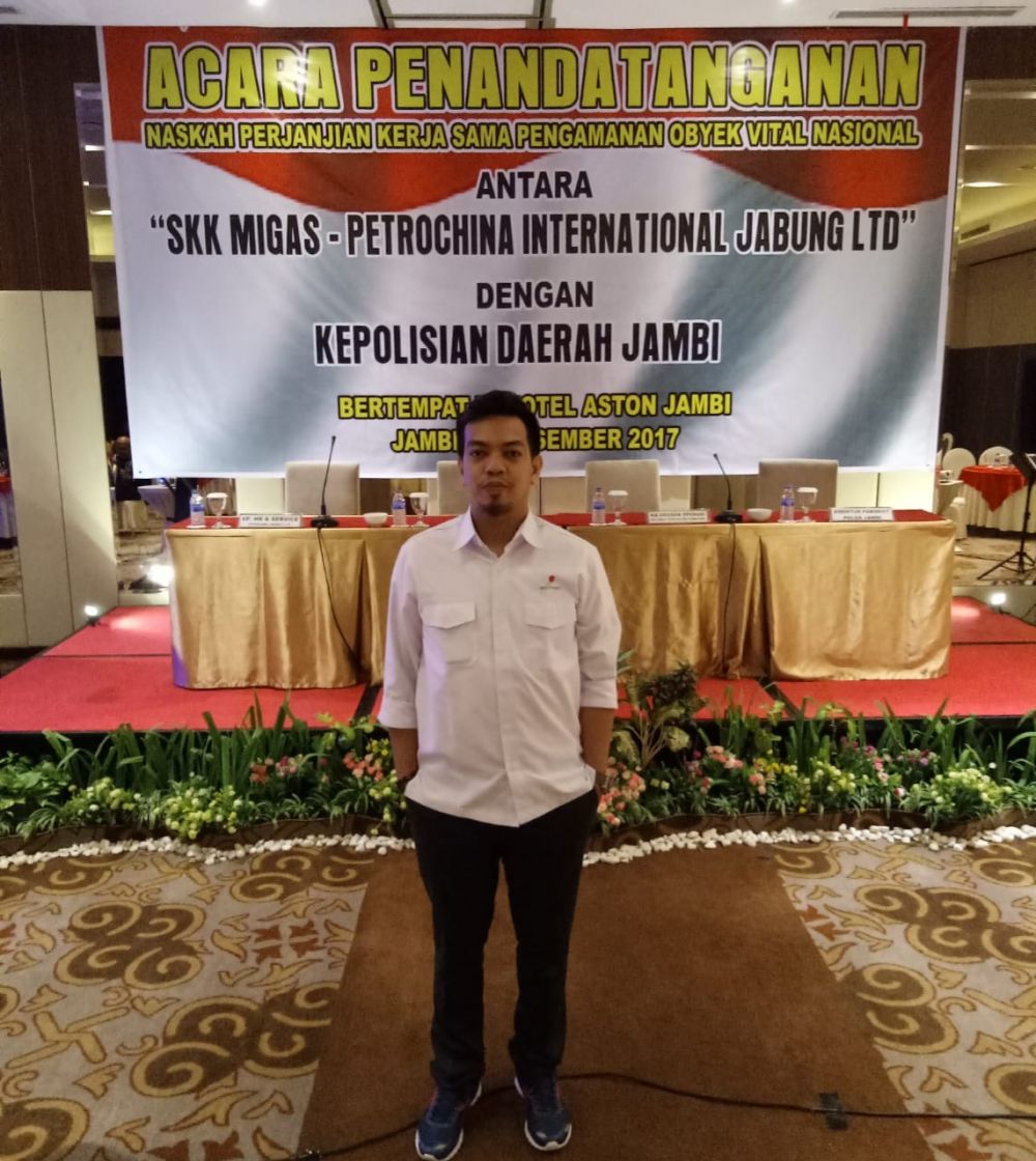 Sofian Hadi, Humas SKK Migas Perwakilan Sumbagsel.
