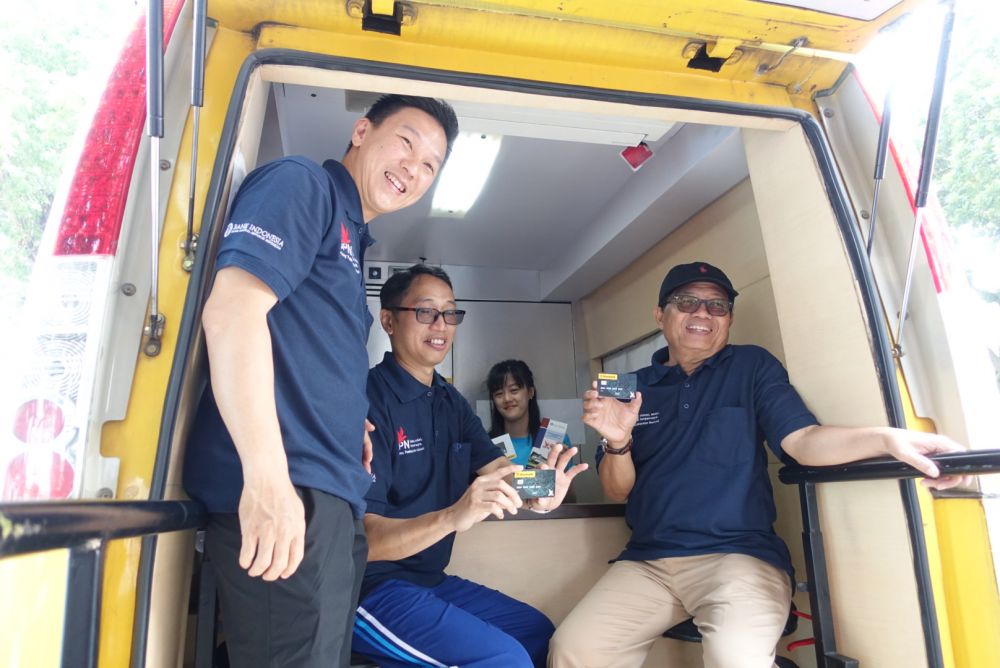 Fachrori pada Kampanye Gerbang Pembayaran Nasional (GPN), bertempat di Kantor Bank Indonesia Perwakilan Jambi, Telanaipura, Minggu (16/09).