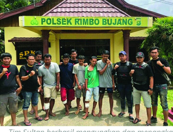 Pelaku Begal Ganas yang Diamankan
