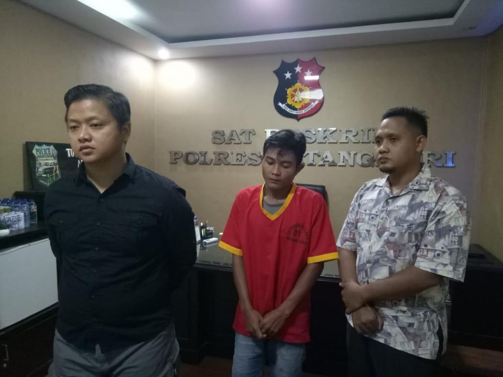 Kasat Reskrim Bersama Tersangka