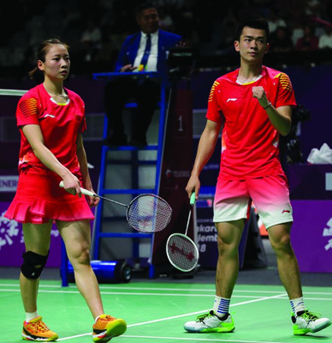 Huang Yaqiong Zheng Siwei Asian Games