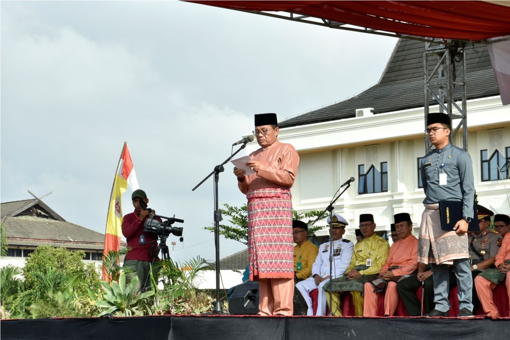Upacara HUT ke-62 Provinsi Jambi