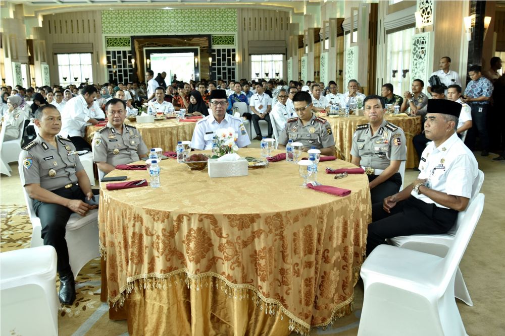 Sekda Hadiri Rakor Millenial Road safety Festival