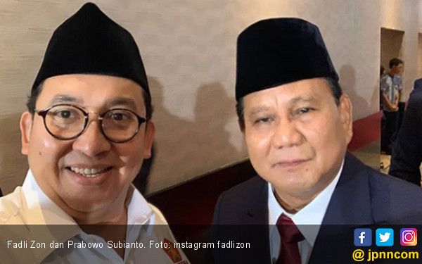Fadli Zon dan Prabowo Subianto