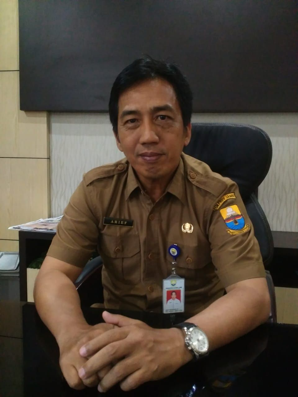Kepala Dinas Sosial dan Kependudukan Catatan Sipil (Dinsosdukcapil) Provinsi Jambi Arif Munandar
