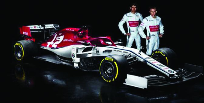 Mobil Balap Baru Alfa Romeo Suber F1 2019