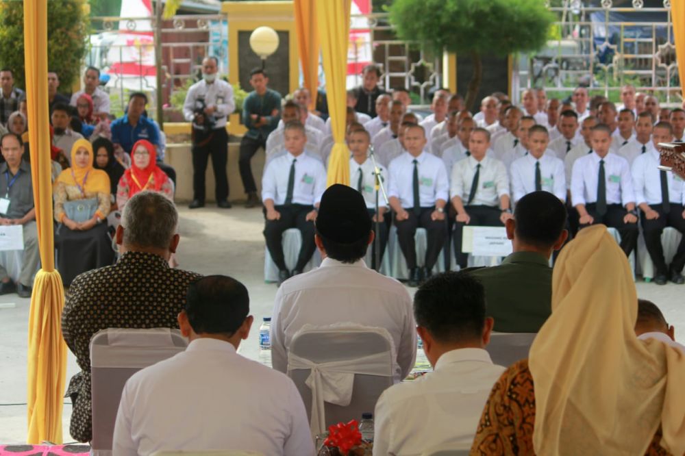 Pelepasan peserta magang ke jepang tahun lalu