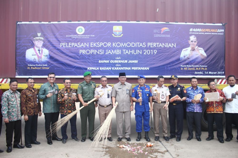 Sapu Lidi Pucuk Nipah jadi andalan ekspor Jambi 