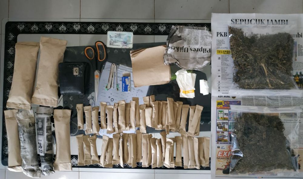 Sabu yang diamankan petugas Kepolisian