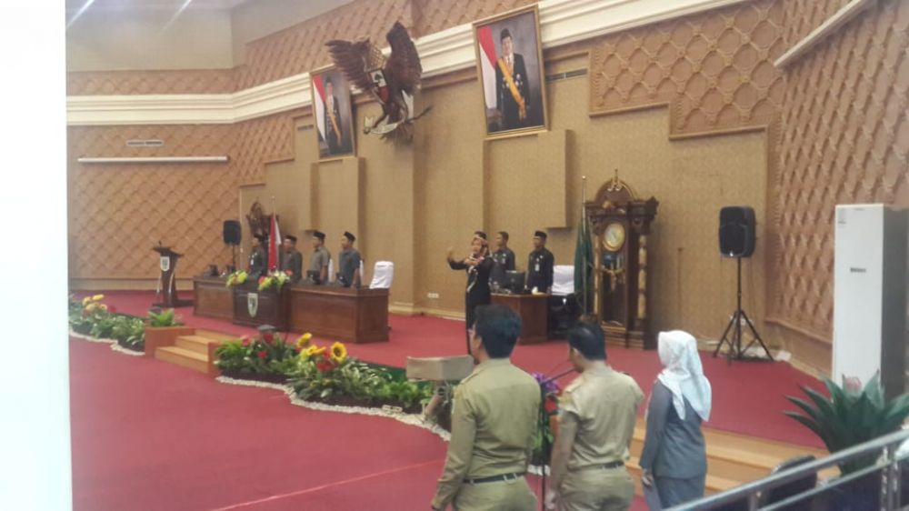 Suasana Jalannya Rapat Paripurna