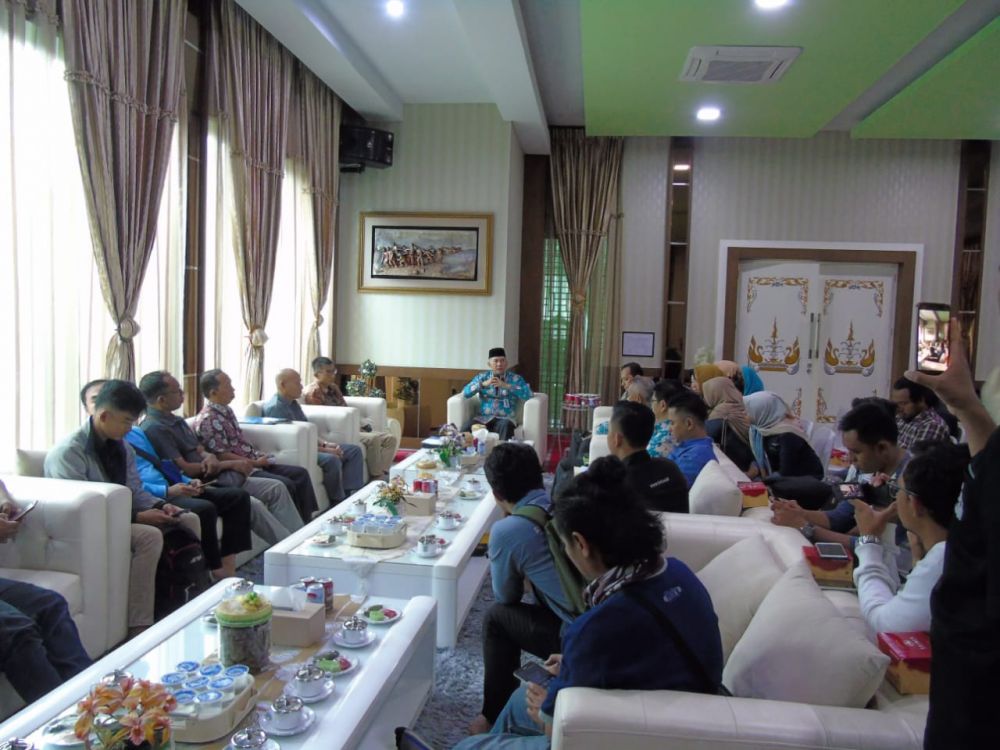 Walikota Menggelar Jumpa Pers Terkait Tarif Baru PDAM
