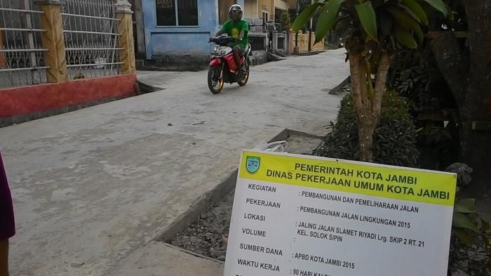 Jalan Lingkungan di Kota Jambi