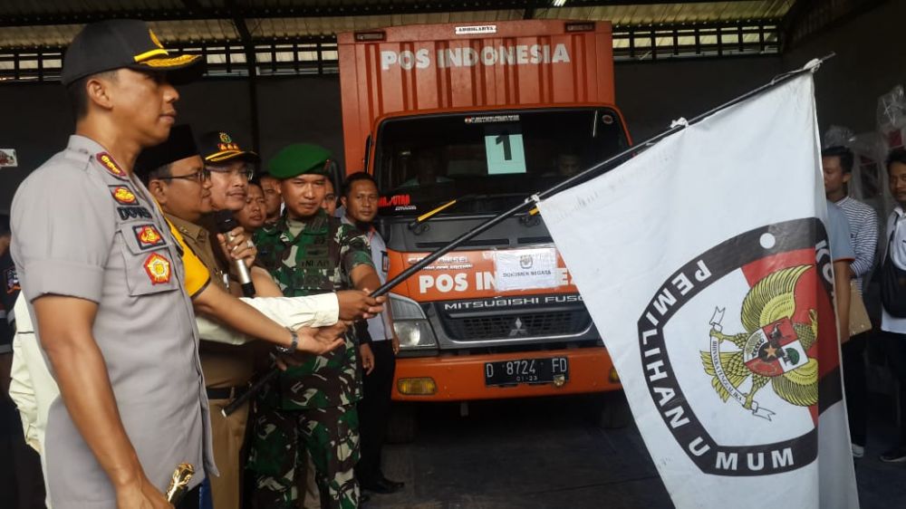 Pelepasan Pendistribusian Surat Suara