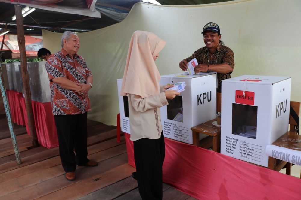 Dua TPS di Tanjabbarat Direncanakan Lakukan Pemilihan ulang 