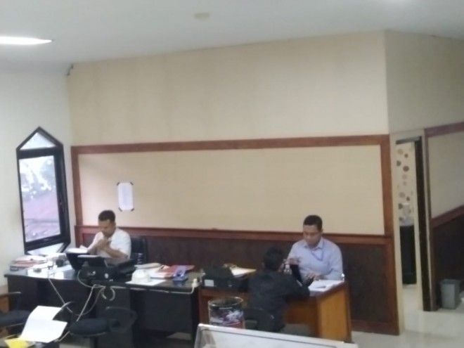 Tersangka Pembakar Surat Suara Menjalani Pemeriksaan di Polda Jambi.jpg
