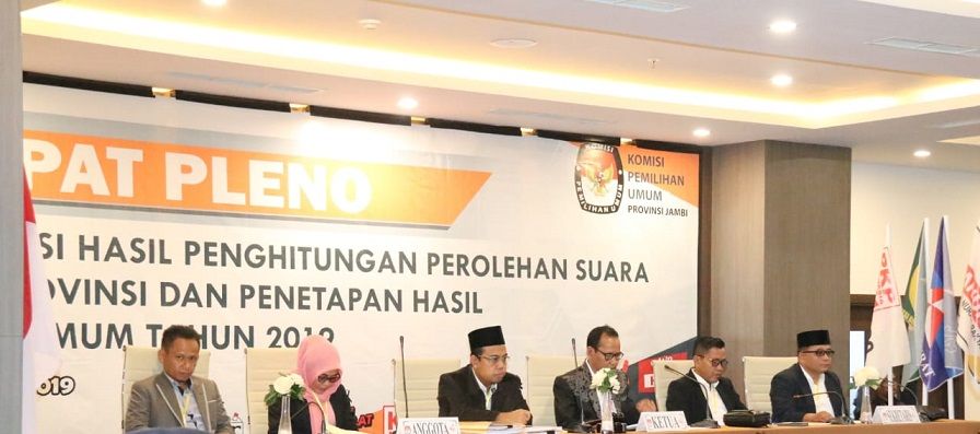 Pleno KPU Provinsi Jambi