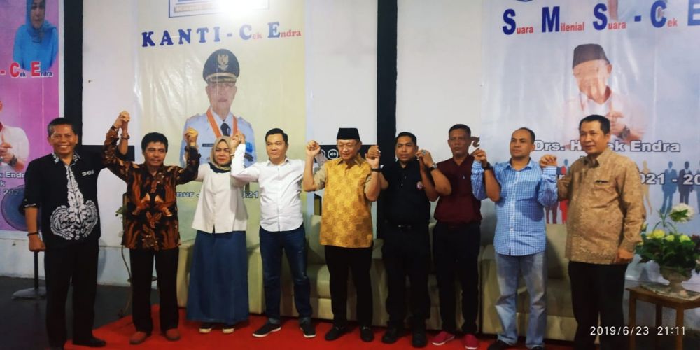Cek Endra kembali menegaskan jika dirinya siap untuk maju dalam Pilgub Jambi. Ini ditegaska Bupati Sarolangun itu, ketika menghadiri Halal bi halal bersama pendukungnya.