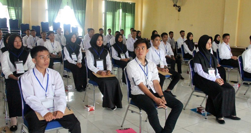 Peserta Ujian Seleksi Penerimaan Calon Taruna STP Jakarta 