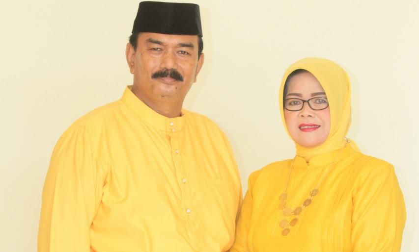 Amir Sakib beserta Istri