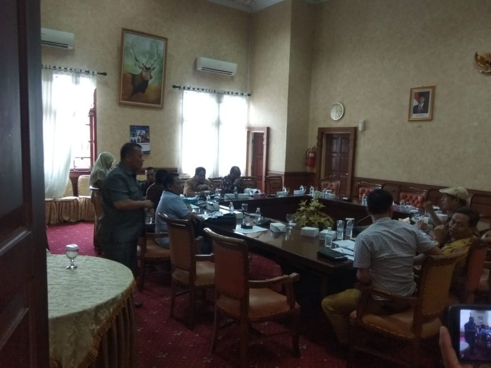Rapat pansel pengajuan nama cawagub.