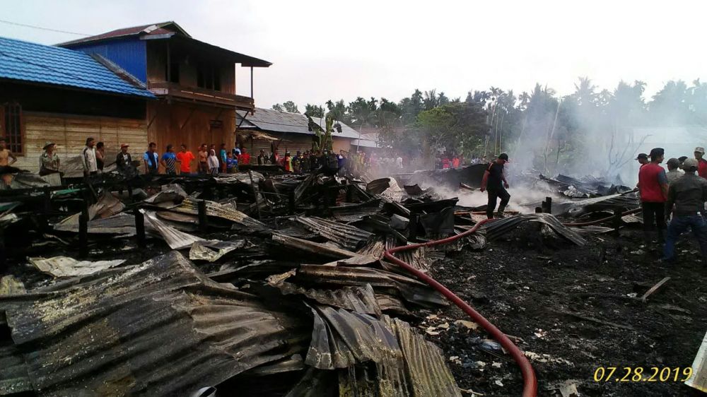 Kebakaran yang kembali terjadi di Tanjabtimur