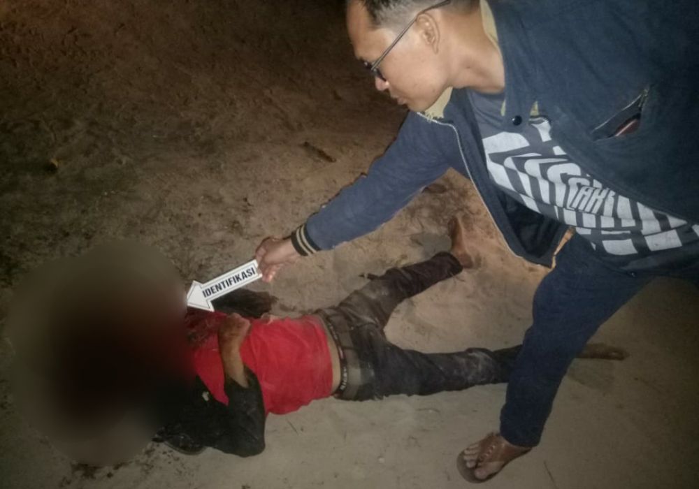 Musliadi alias Mus (30) korban pengeroyokan.