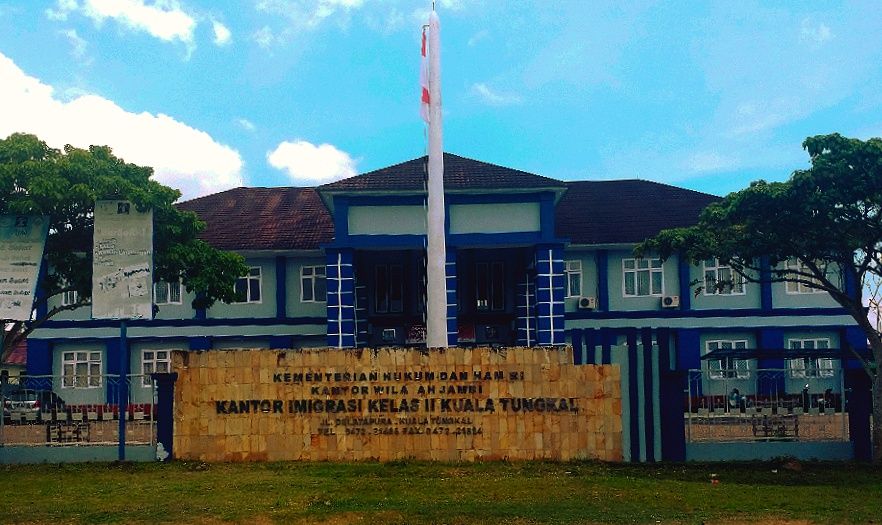 Kantor Imigrasi Kelas II B Kualatungkal.