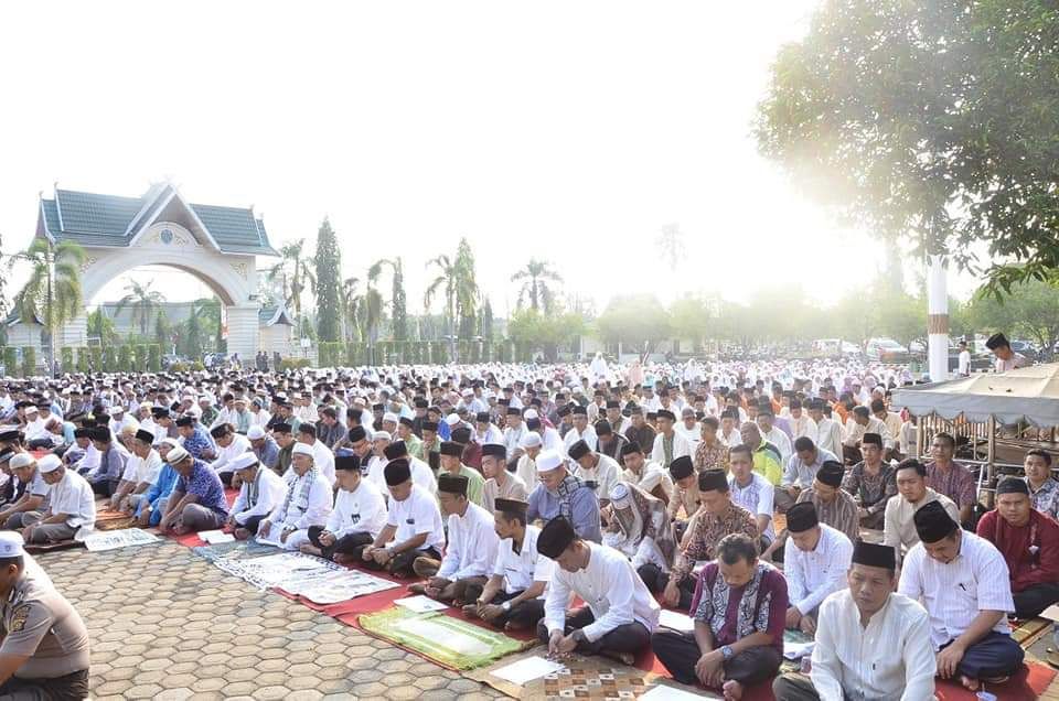 Jalannya sholat minta hujan