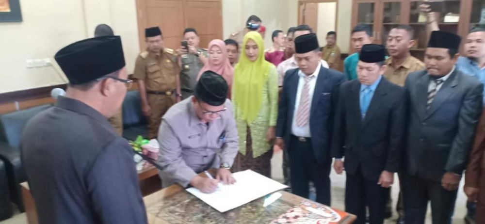 Jalannya pelantikan