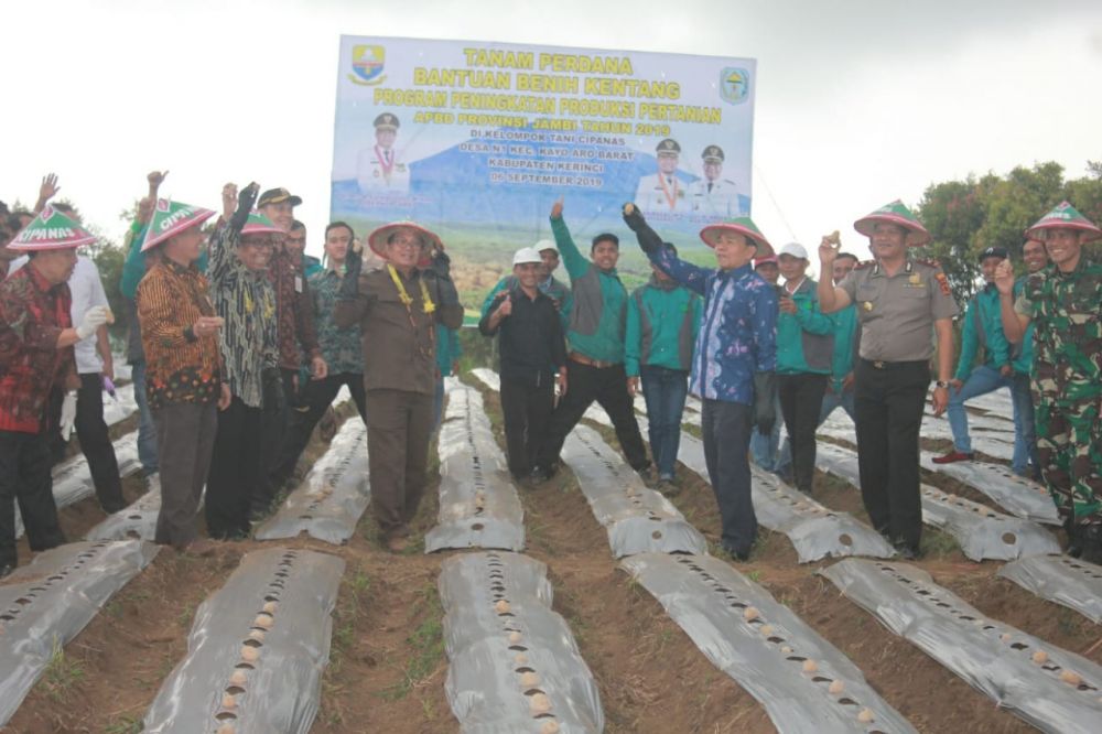 Gubernur  ajak petani tingkatkan kualitas pangan.