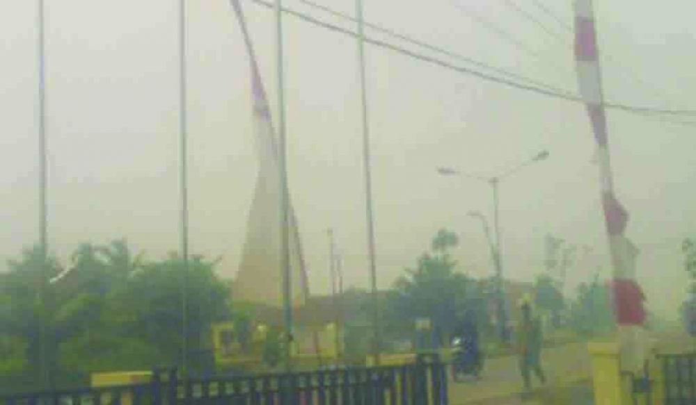 Kabut Asap di  Batanghari  masuk dalam kategori tidak sehat.