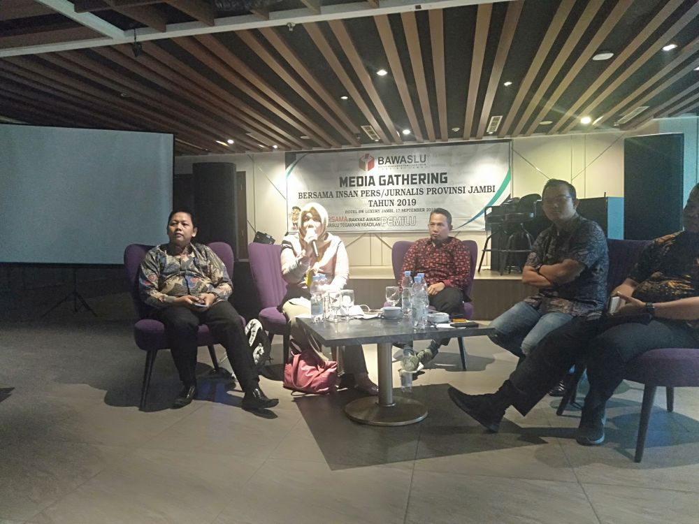 Media Gathering Bawaslu Provinsi Jambi.