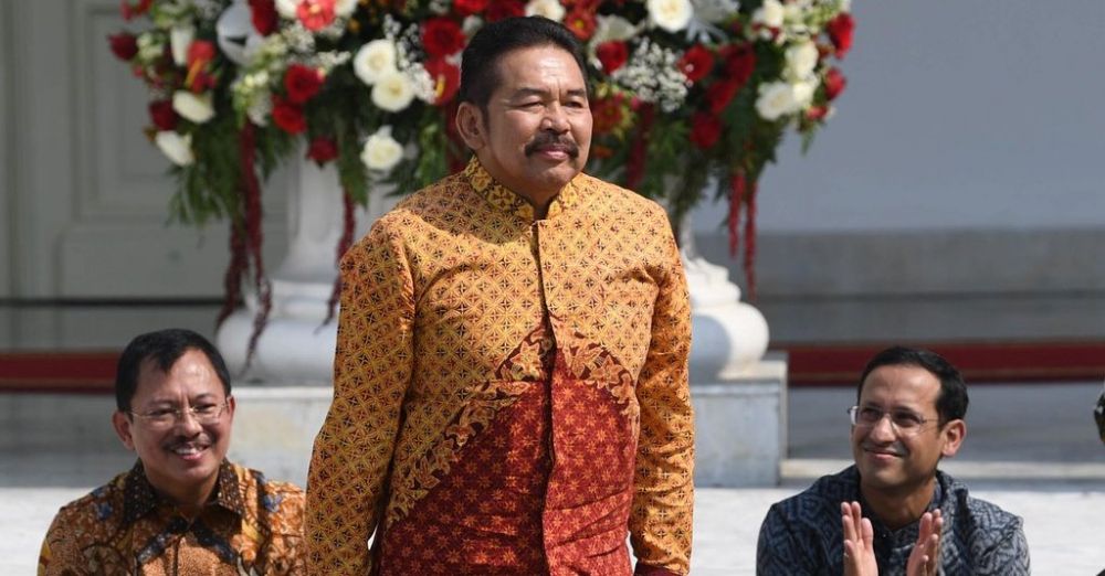 Jaksa Agung ST Burhanuddin yang baru saja ditunjuk Presiden Joko Widodo