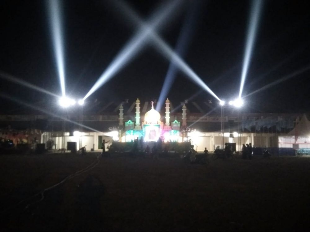 Mimbar utama Khafilah.
