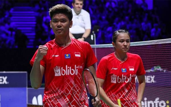 Praveen Jordan dan Melati Daeva Oktavianti. Foto: Badminton Indonesia