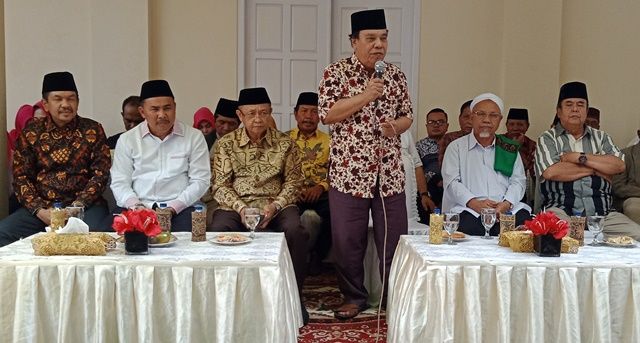 Pemaparan H Kemas Arsyad Somad diacara CE Family, Kabupaten Sarolangun
