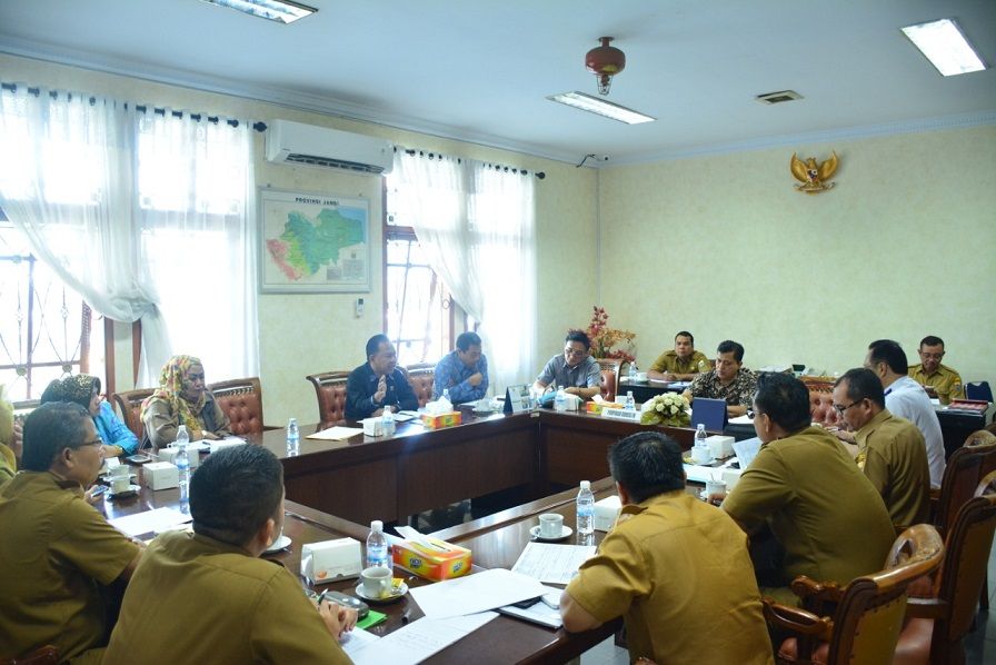 Hearing Komisi IV DPRD Provinsi Jambi dengan Dinas Pendidikan Provinsi Jambi.