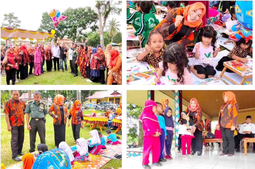 Lomba mewarni srikandi PP Tebo