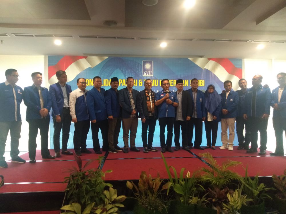 Foto bersama usia temu kadee PAN.