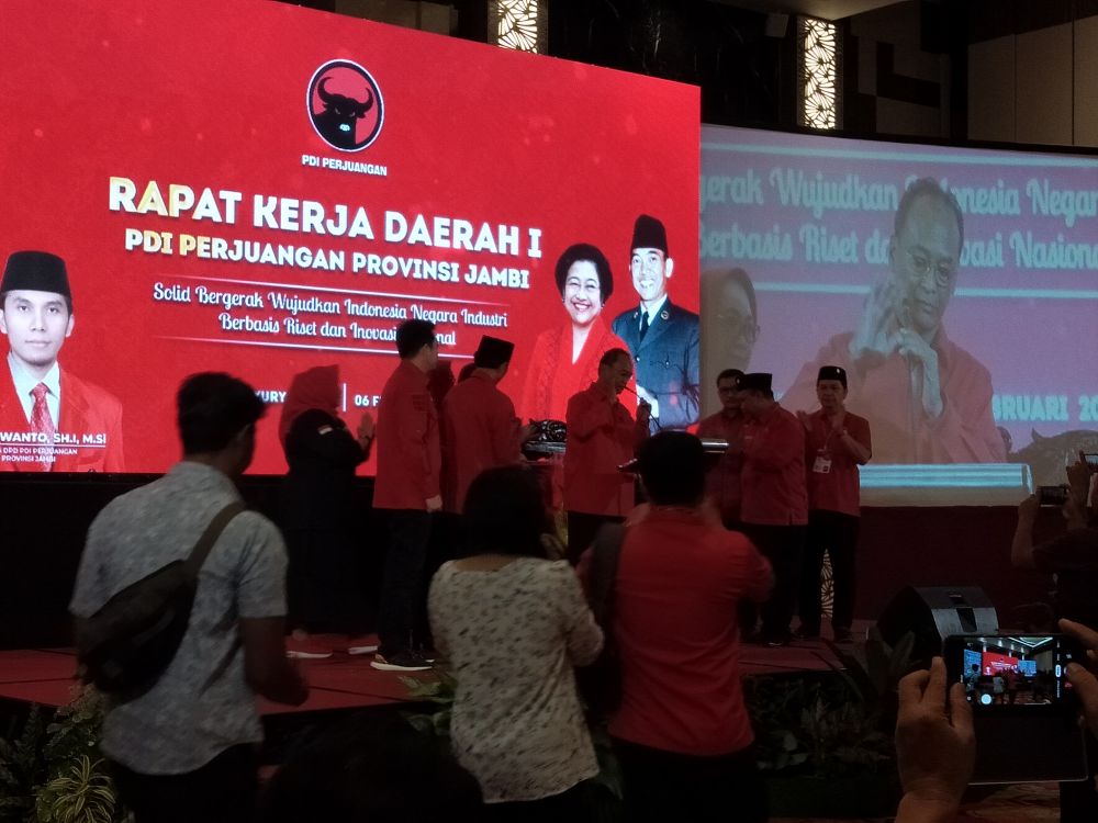Rakerda PDIP Jambi