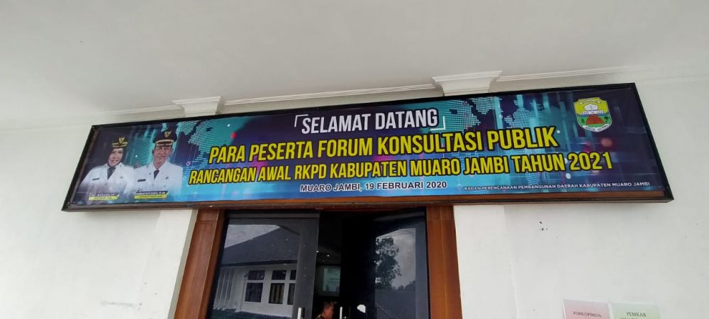 Acara FKP yang digelar Bapeda Muarojambi