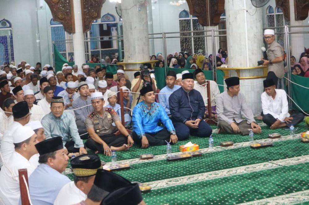 Suasana isra mirad pemkab Tanjabbarat